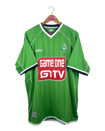 maillot vintage domicile AS Saint-Etienne 2001/2002