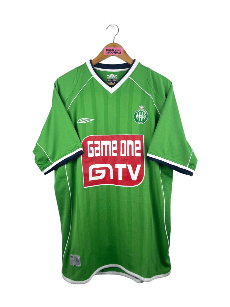 maillot vintage domicile AS Saint-Etienne 2001/2002