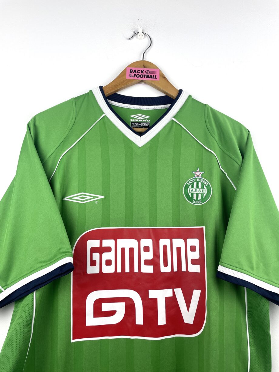 maillot vintage domicile AS Saint-Etienne 2001/2002