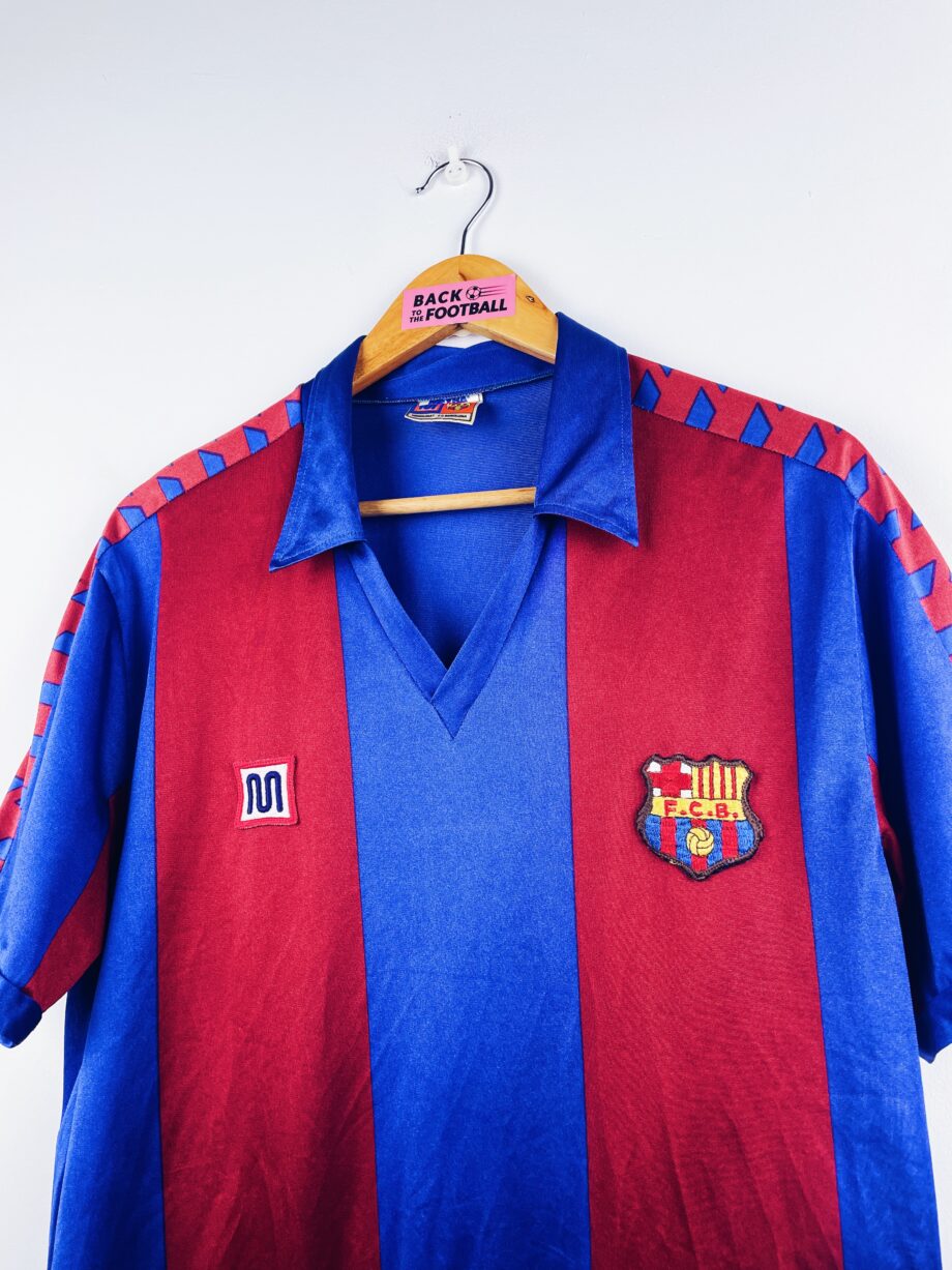 maillot vintage domicile FC Barcelone 1984/1989