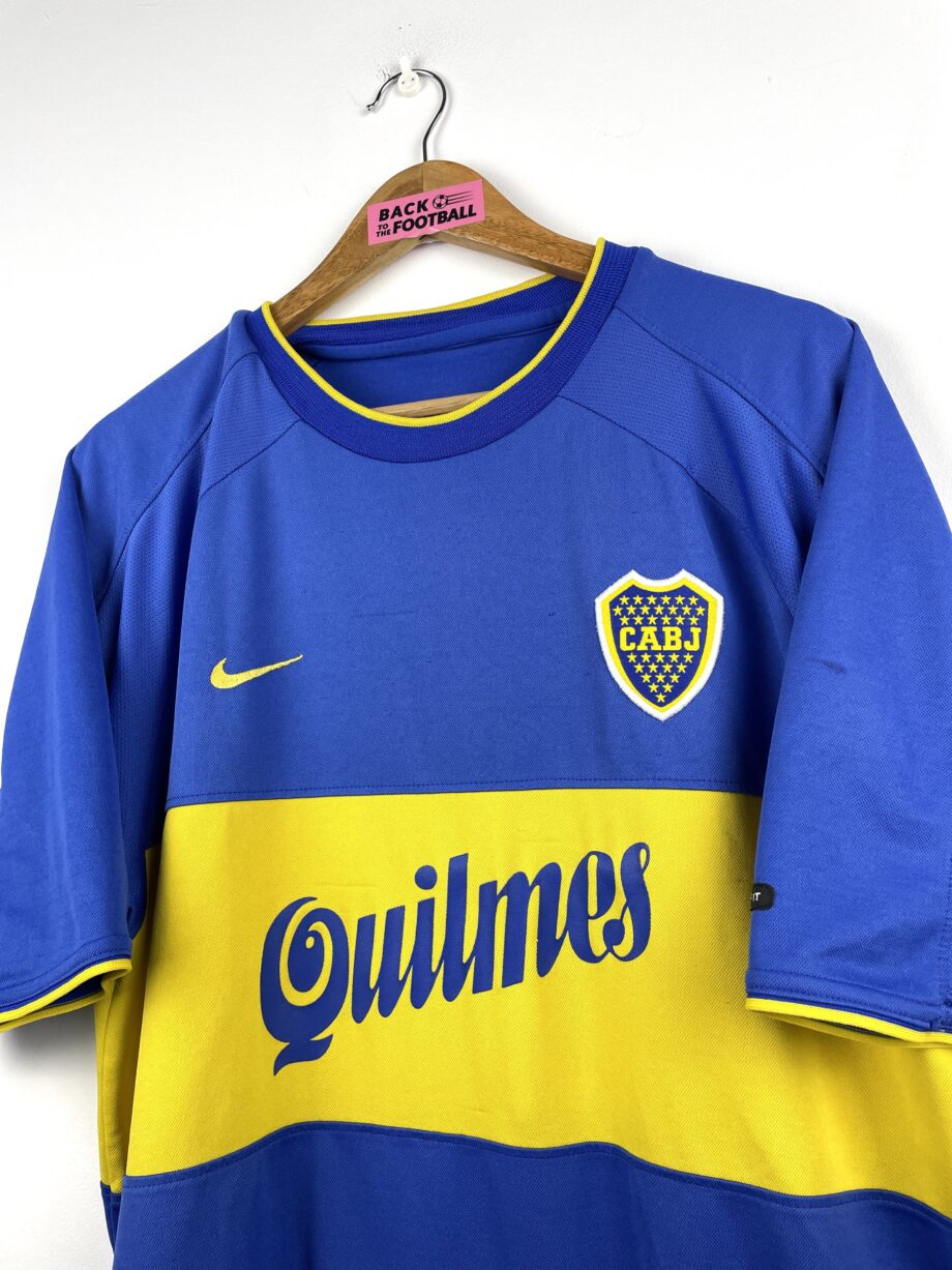 maillot vintage domicile Boca Juniors 2000/2001