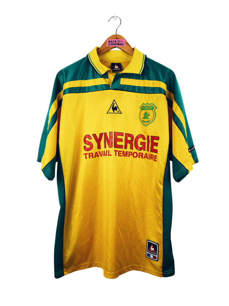 maillot vintage domicile FC Nantes 2000/2001 floqué Moldovan #9