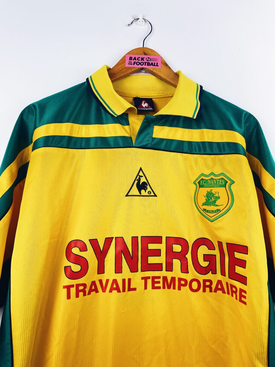 maillot vintage domicile FC Nantes 2000/2001 floqué Moldovan #9