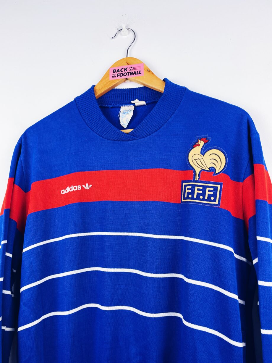 sweat vintage de l'équipe de France 1984