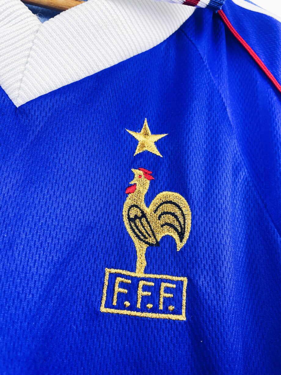 maillot vintage domicile équipe de France 1998 floqué Zidane #10