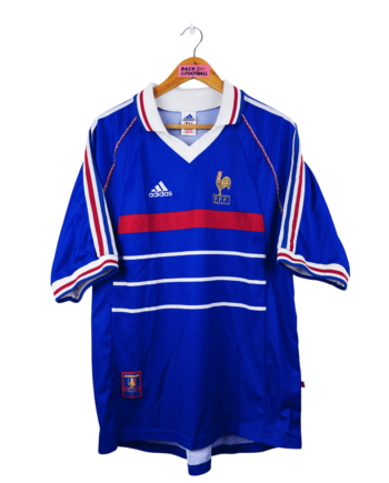 maillot vintage domicile équipe de France 1998