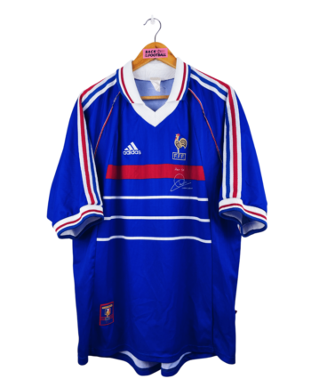 maillot vintage domicile équipe de France 1998