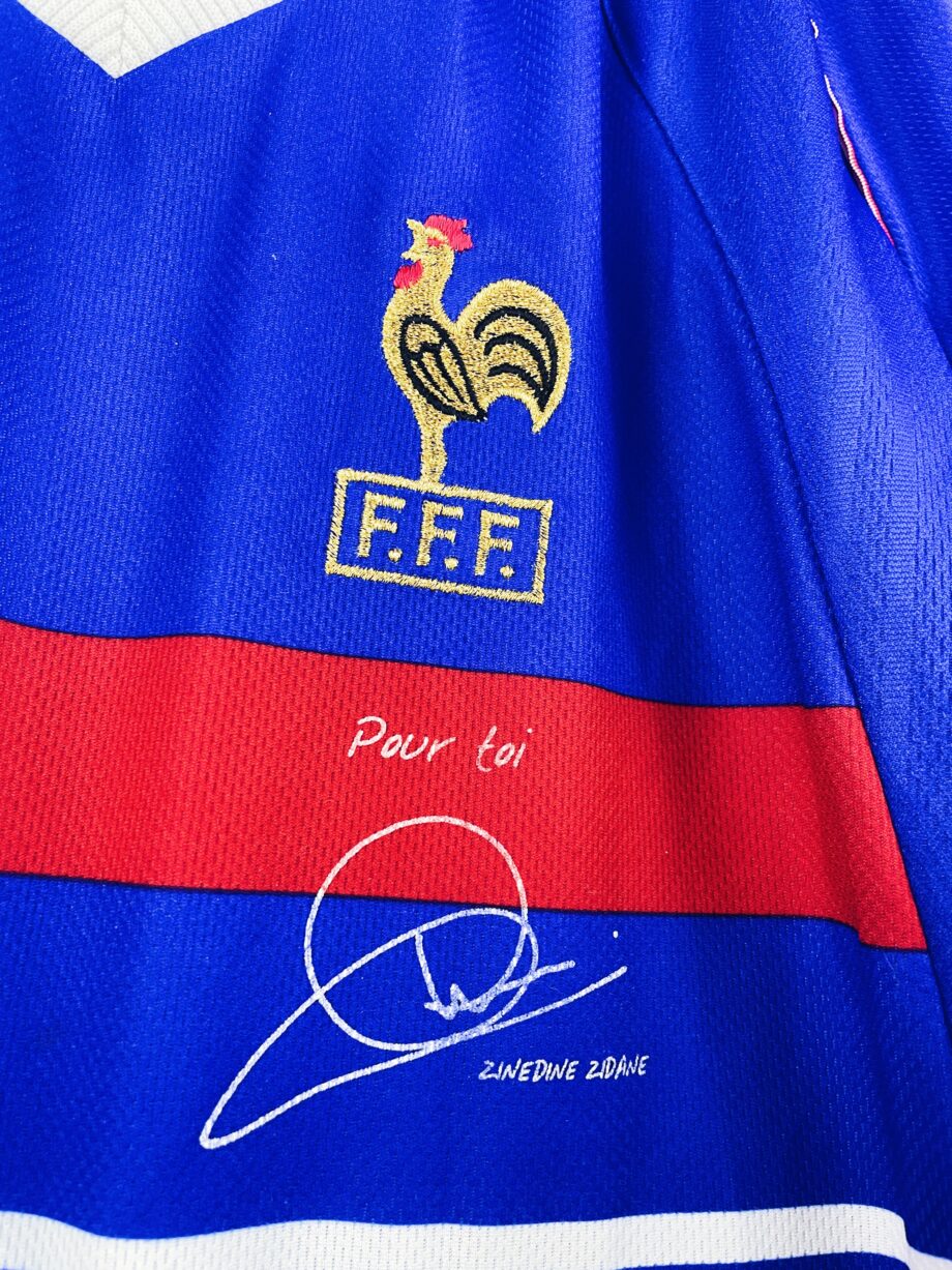 maillot vintage domicile équipe de France 1998