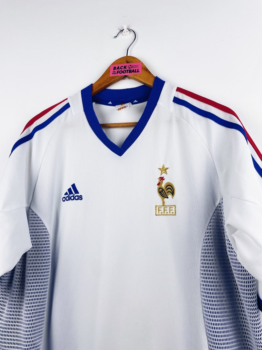 maillot vintage extérieur équipe de France 2002