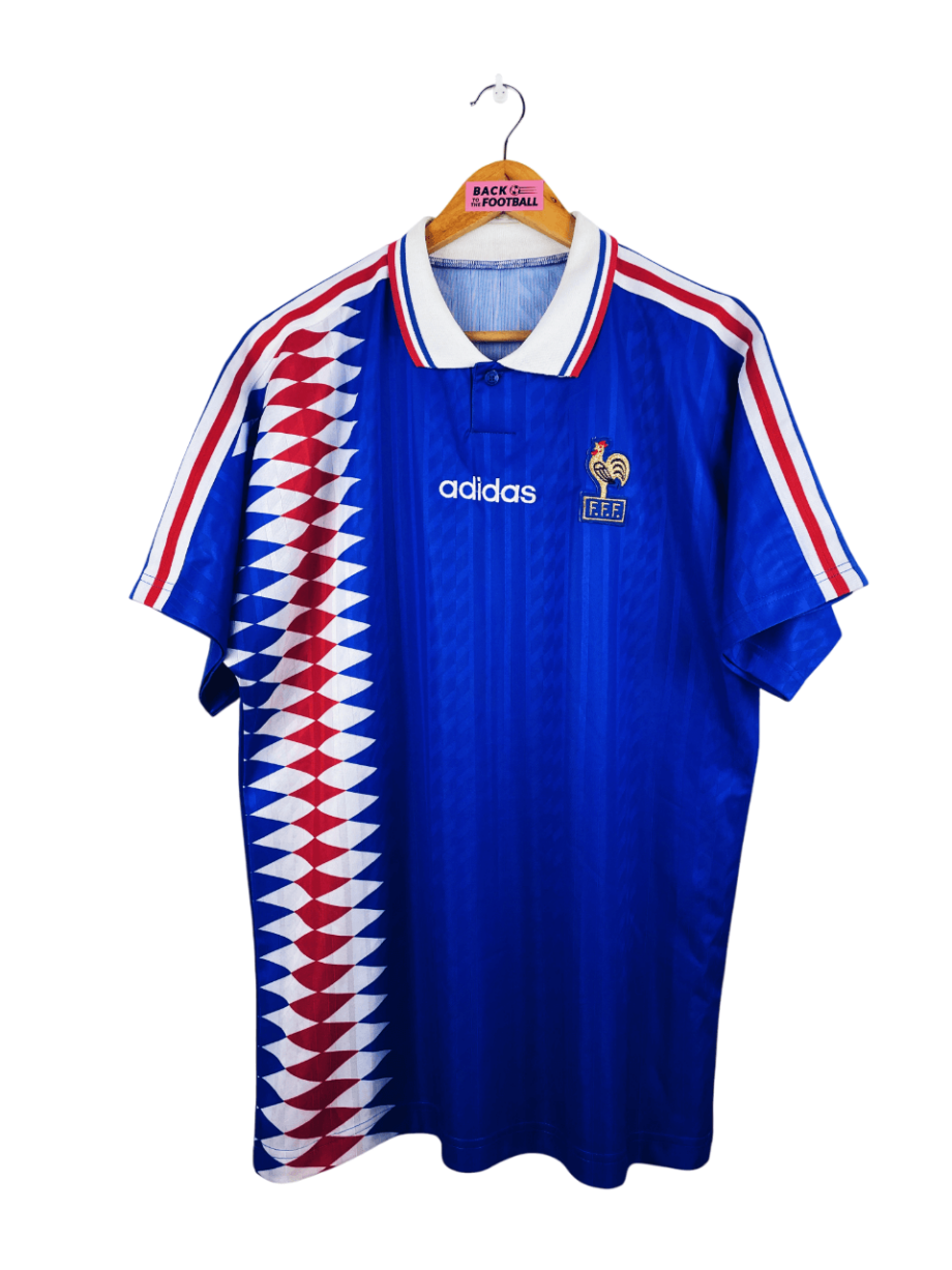 maillot vintage domicile équipe de France 1994