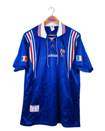 maillot vintage domicile équipe de France 1996