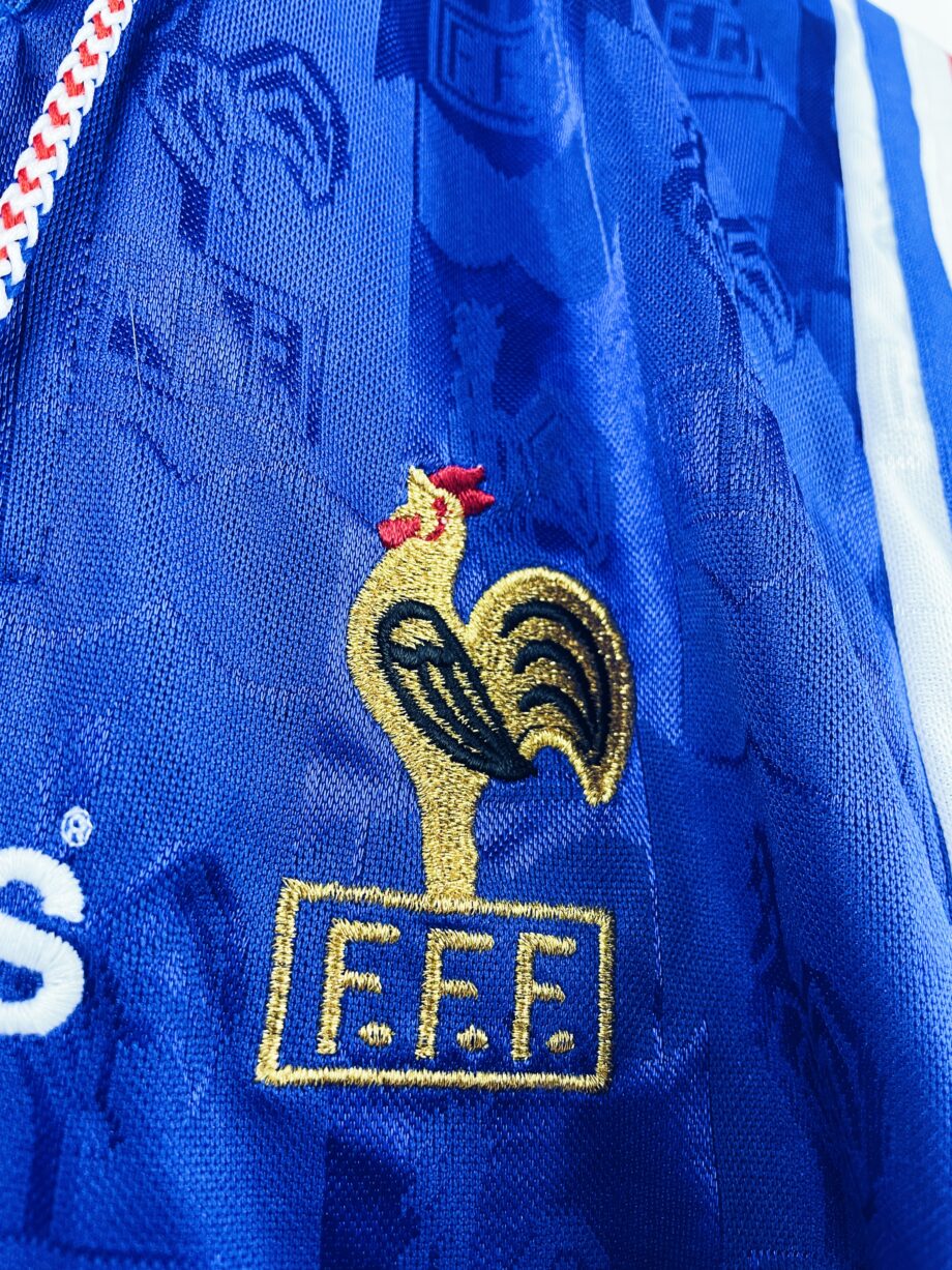 maillot vintage domicile équipe de France 1996