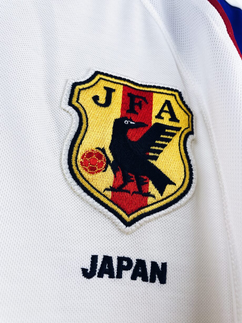 maillot vintage extérieur Japon 2001 manches longues floqué Nakata #7 et issu du stock pro (player issue)