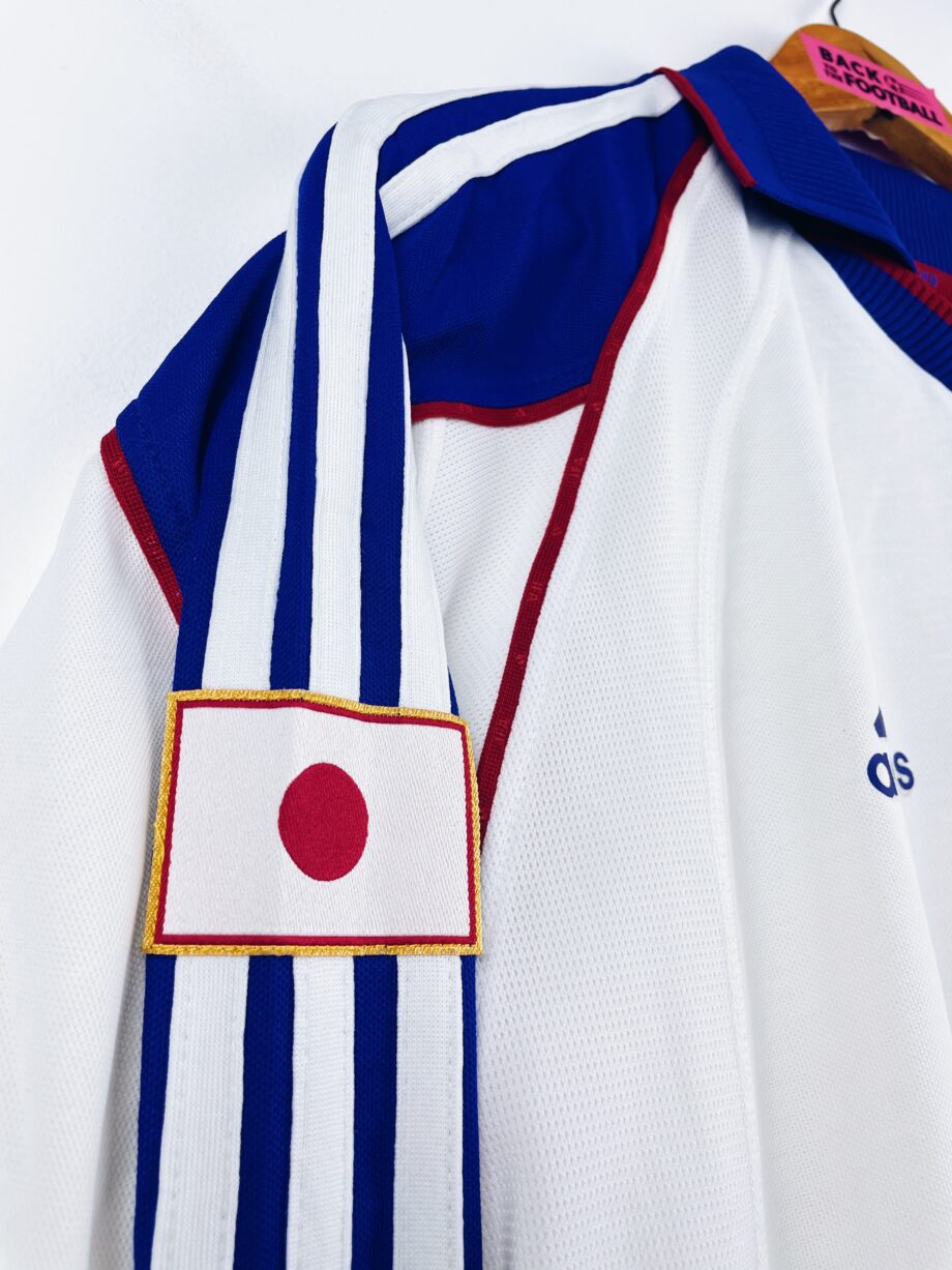 maillot vintage extérieur Japon 2001 manches longues floqué Nakata #7 et issu du stock pro (player issue)