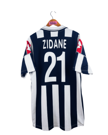 maillot vintage domicile Juventus 2000/2001 floqué Zidane #21