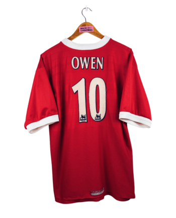 maillot vintage domicile Liverpool 1998/2000 floqué Owen #10