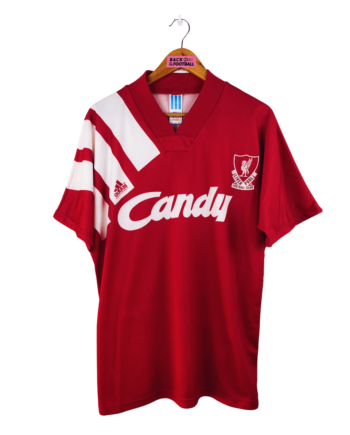 maillot vintage domicile Liverpool 1991/1992