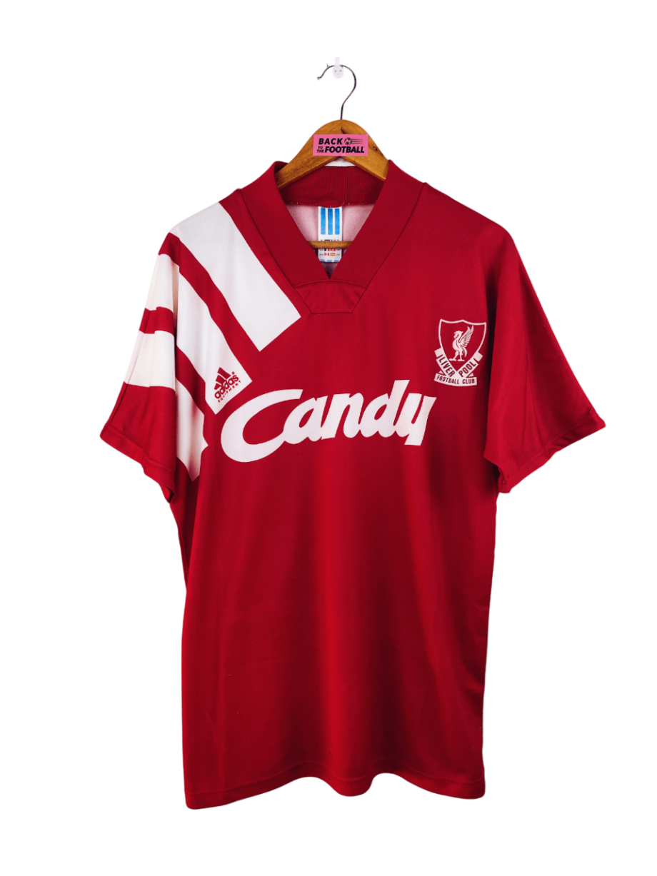 maillot vintage domicile Liverpool 1991/1992