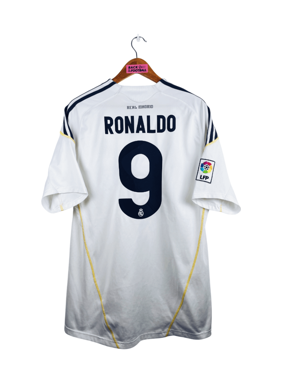 maillot vintage domicile Real Madrid 2009/2010 floqué Ronaldo #9