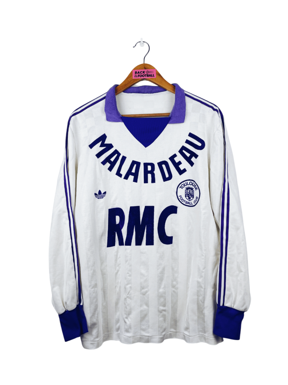 maillot vintage domicile TFC Toulouse 1986/1988 manches longues