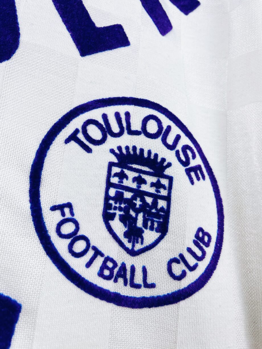 maillot vintage domicile TFC Toulouse 1986/1988 manches longues