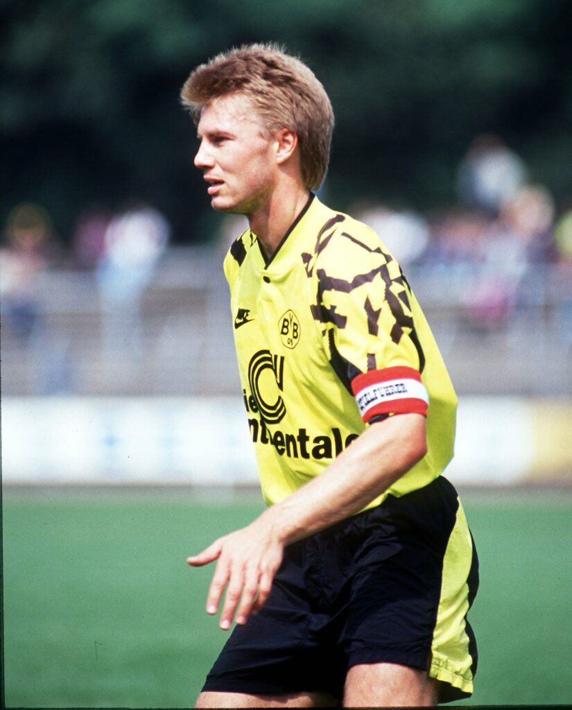 maillot vintage Borussia Dortmund 1991/1992 domicile