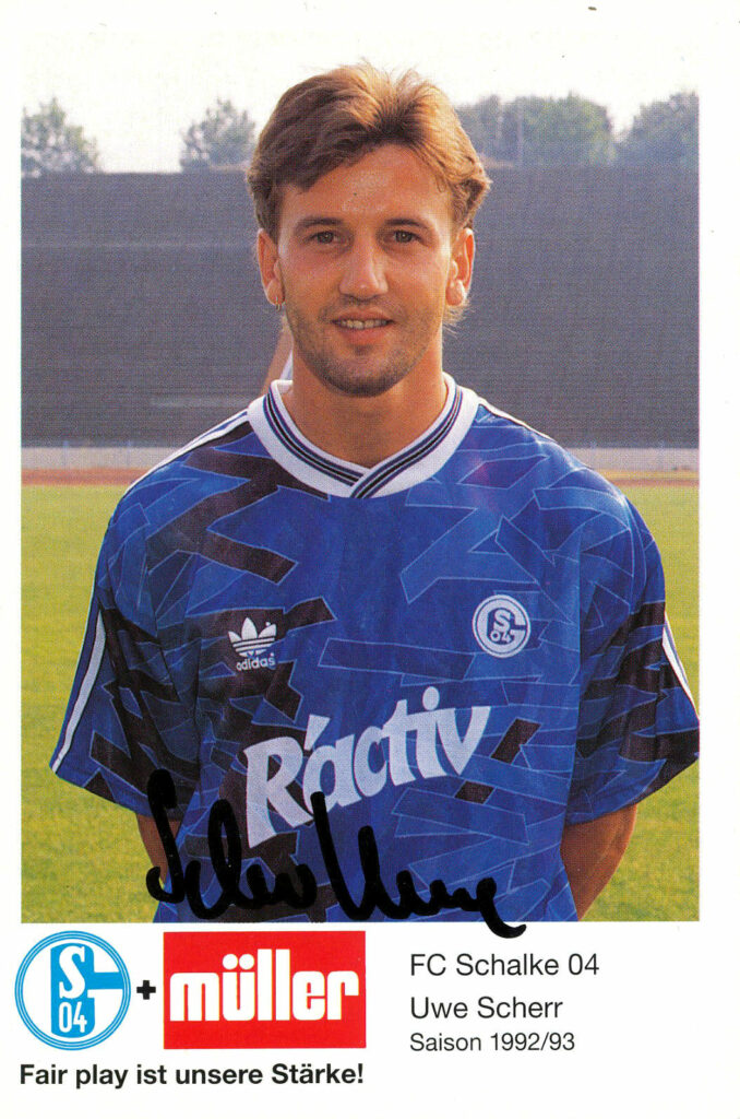 maillot vintage Schalke 04 1992/1993 domicile