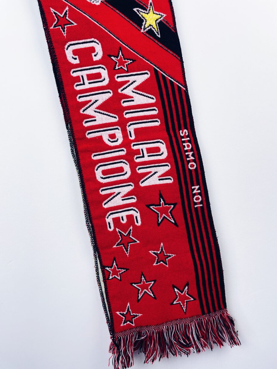 écharpe vintage AC Milan 1990s