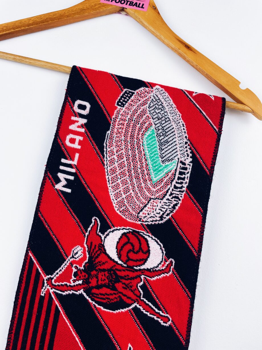 écharpe vintage AC Milan 1990s