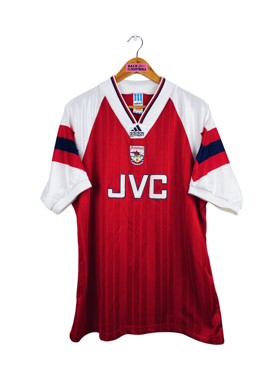 maillot vintage domicile Arsenal 1992/1994