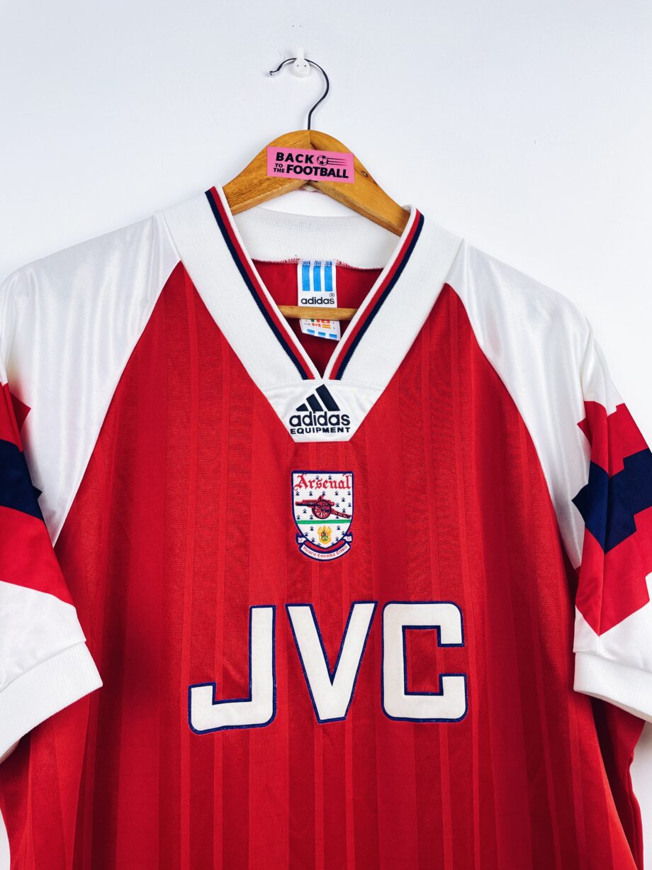 maillot vintage domicile Arsenal 1992/1994