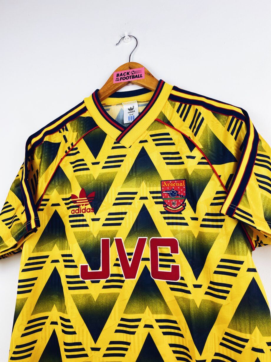 maillot vintage extérieur Arsenal 1991/1993 bruised banana