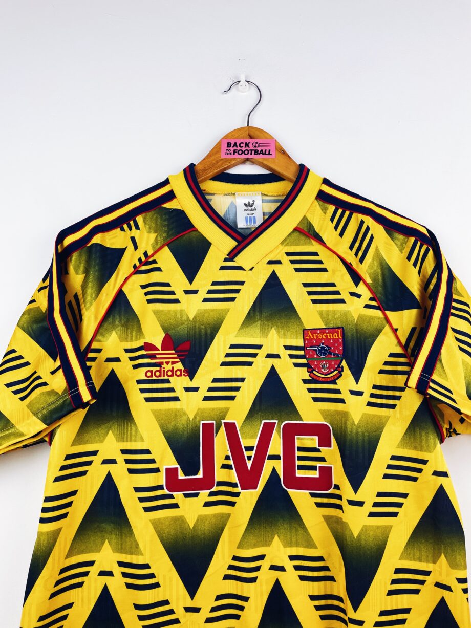 maillot vintage extérieur Arsenal 1991/1993 bruised banana