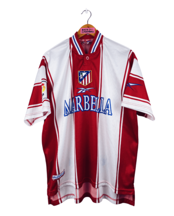 maillot vintage domicile Atlético Madrid 1999/2000