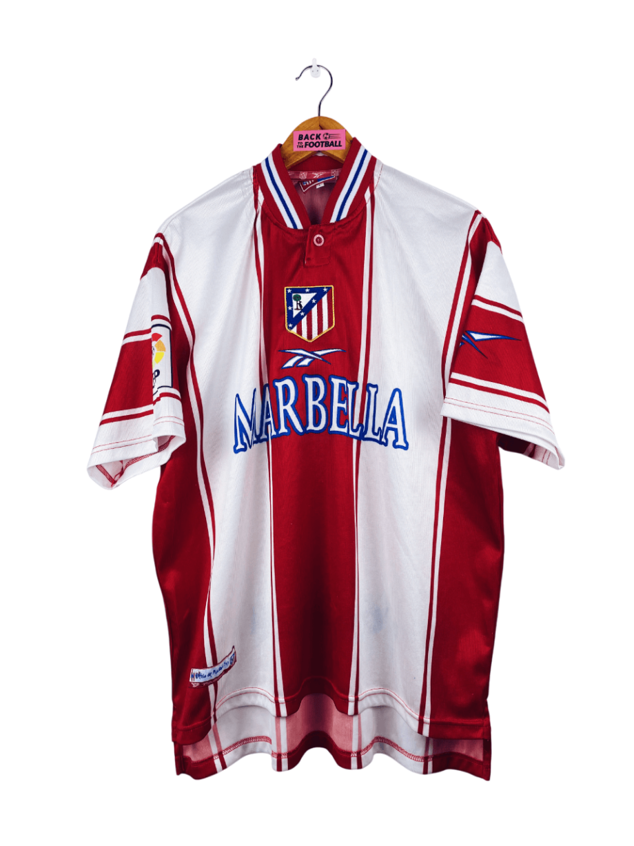 maillot vintage domicile Atlético Madrid 1999/2000