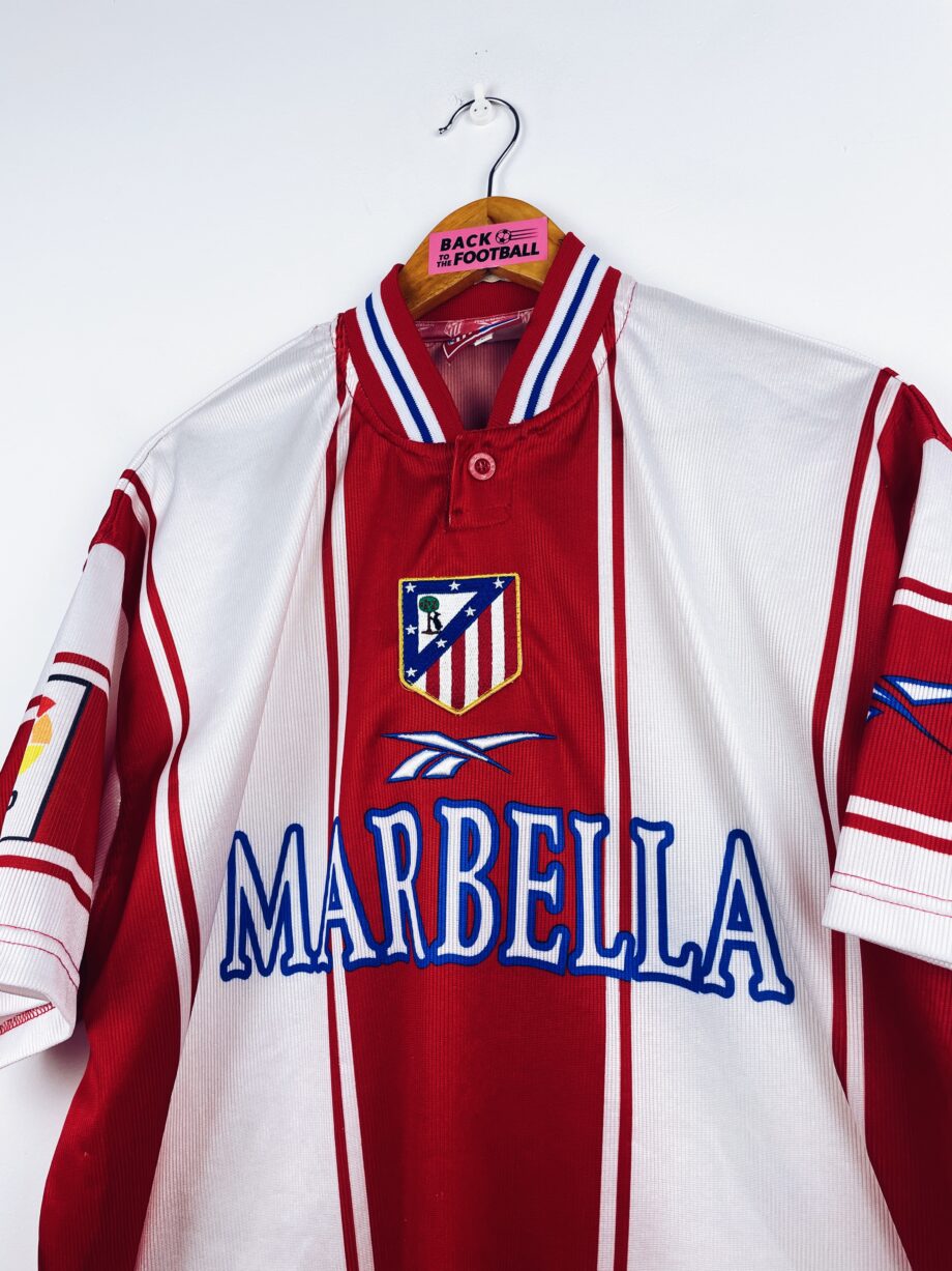 maillot vintage domicile Atlético Madrid 1999/2000