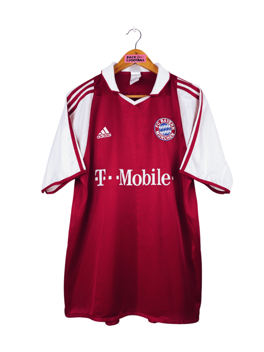 maillot vintage domicile Bayern Munich 2003/2004 floqué Sagnol #2