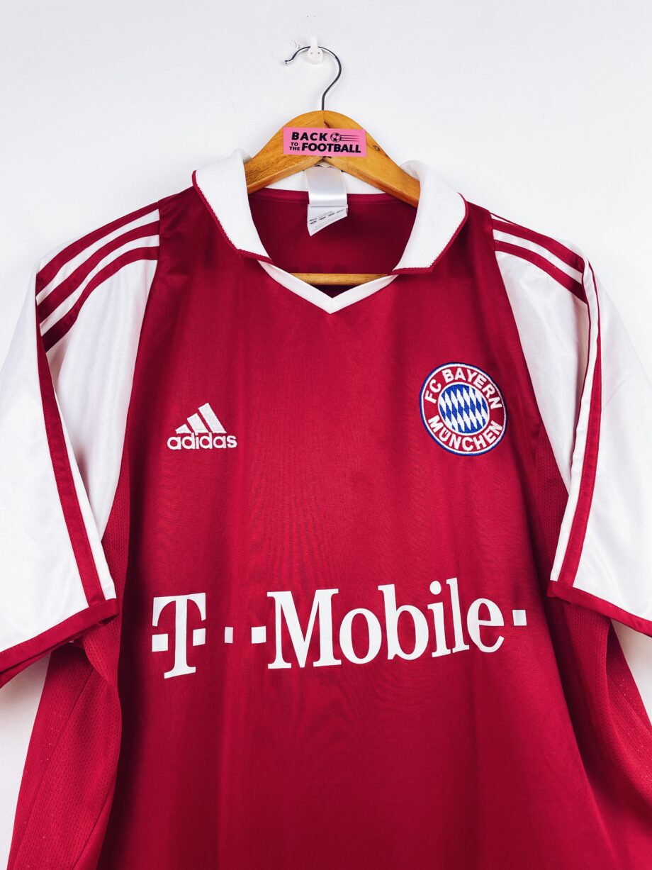 maillot vintage domicile Bayern Munich 2003/2004 floqué Sagnol #2