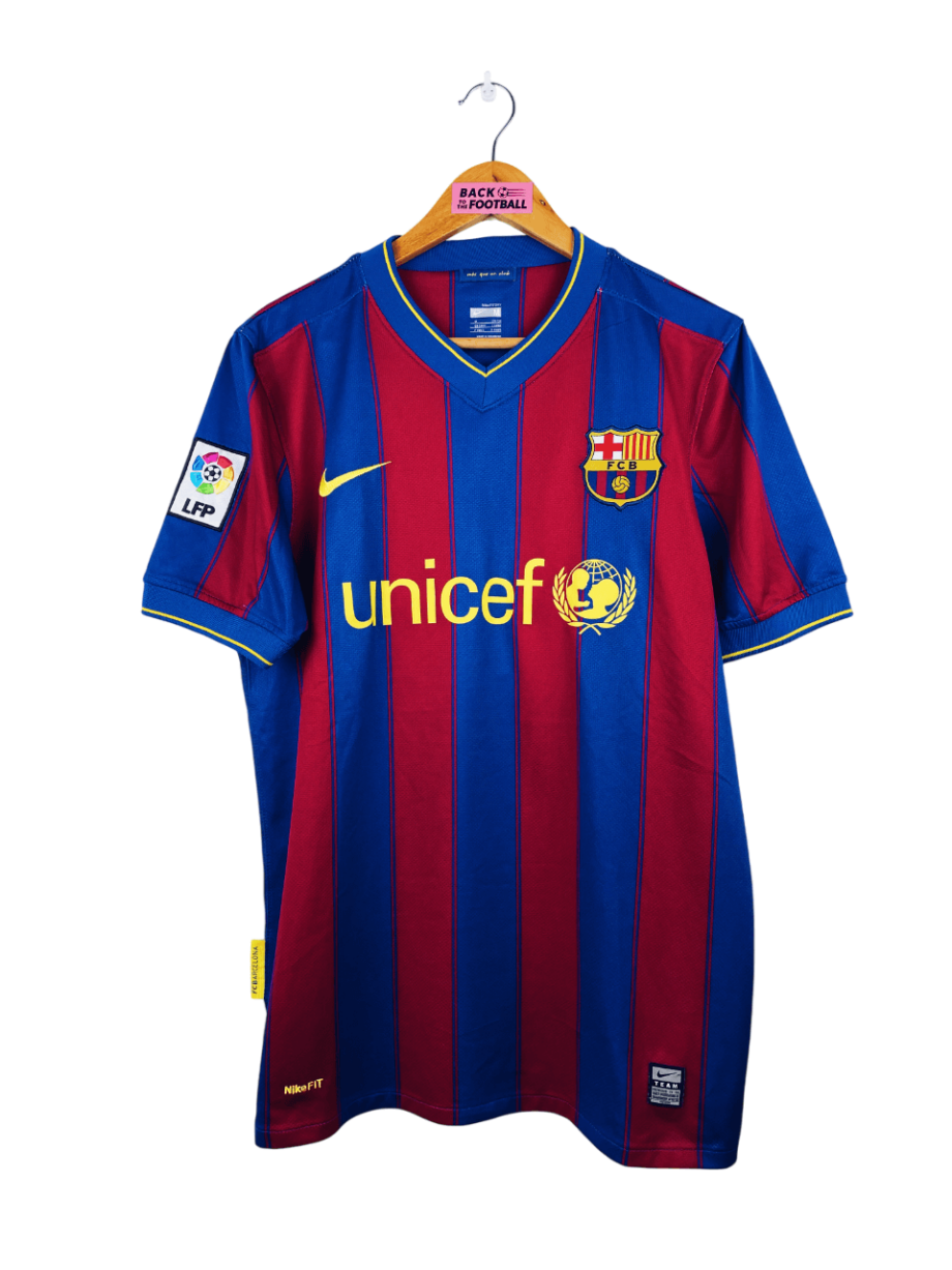 maillot vintage domicile FC Barcelone 2009/2010 floqué Ibrahimović #9