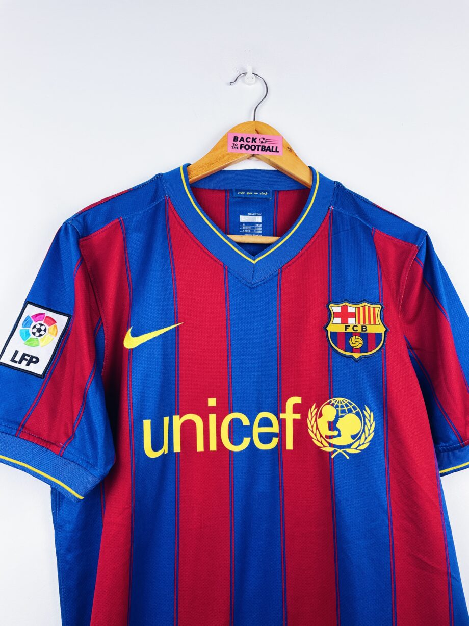 maillot vintage domicile FC Barcelone 2009/2010 floqué Ibrahimović #9