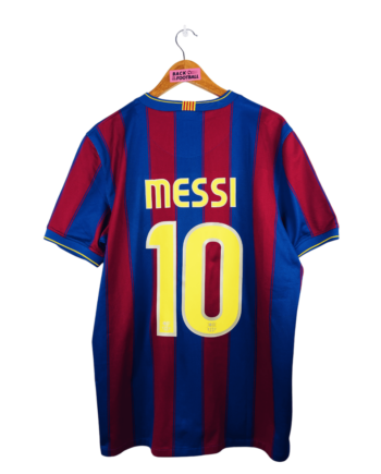 maillot vintage domicile Barcelone 2009/2010 floqué Messi #10