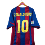 Maillot Domicile Barcelona Larsson 7 - Saison 2004-2005 - Taille XL - Occasion