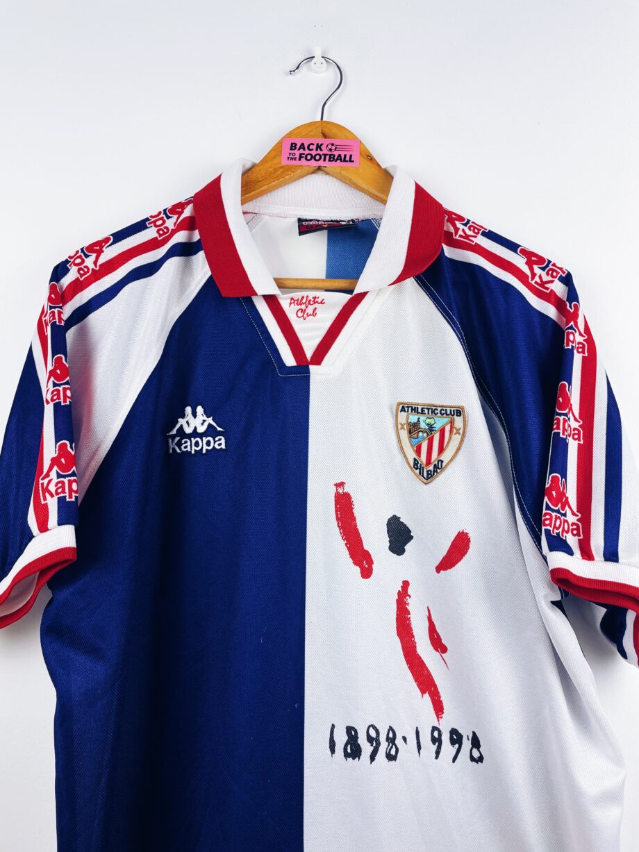 maillot vintage extérieur Athletic Bilbao 1997/1998 centenaire