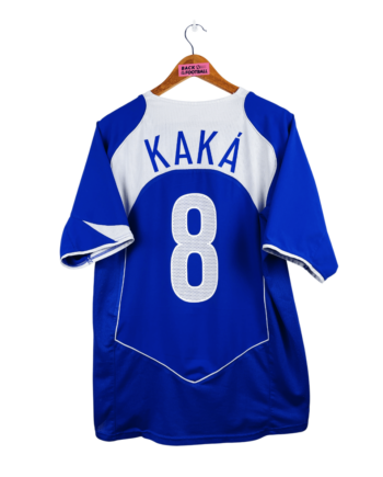 maillot vintage extérieur Brésil 2004 floqué Kaká #8