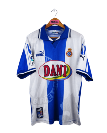 maillot vintage domicile Espanyol Barcelone 1997/1998