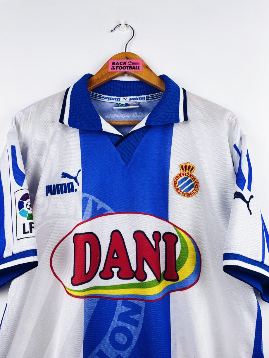 maillot vintage domicile Espanyol Barcelone 1997/1998