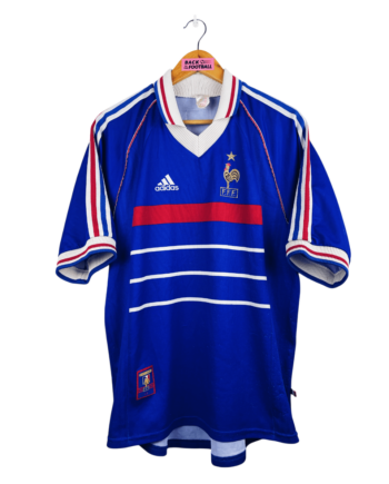 maillot vintage domicile équipe de France 1998