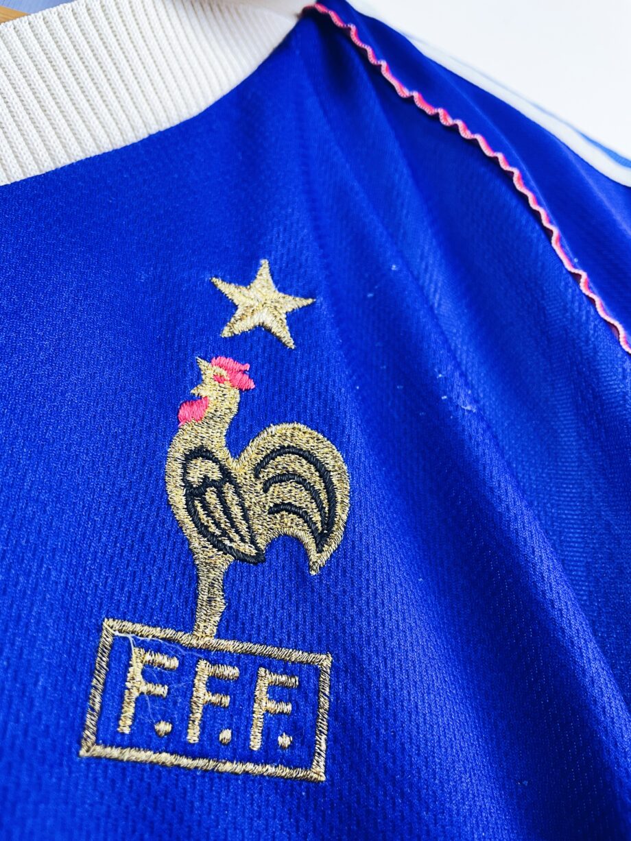 maillot vintage domicile équipe de France 1998