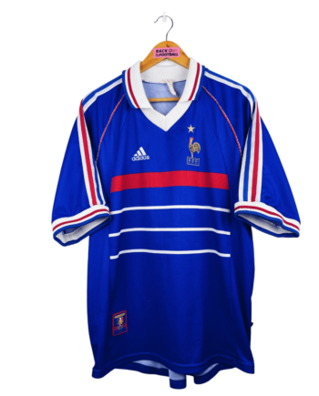 maillot vintage domicile équipe de France 1998