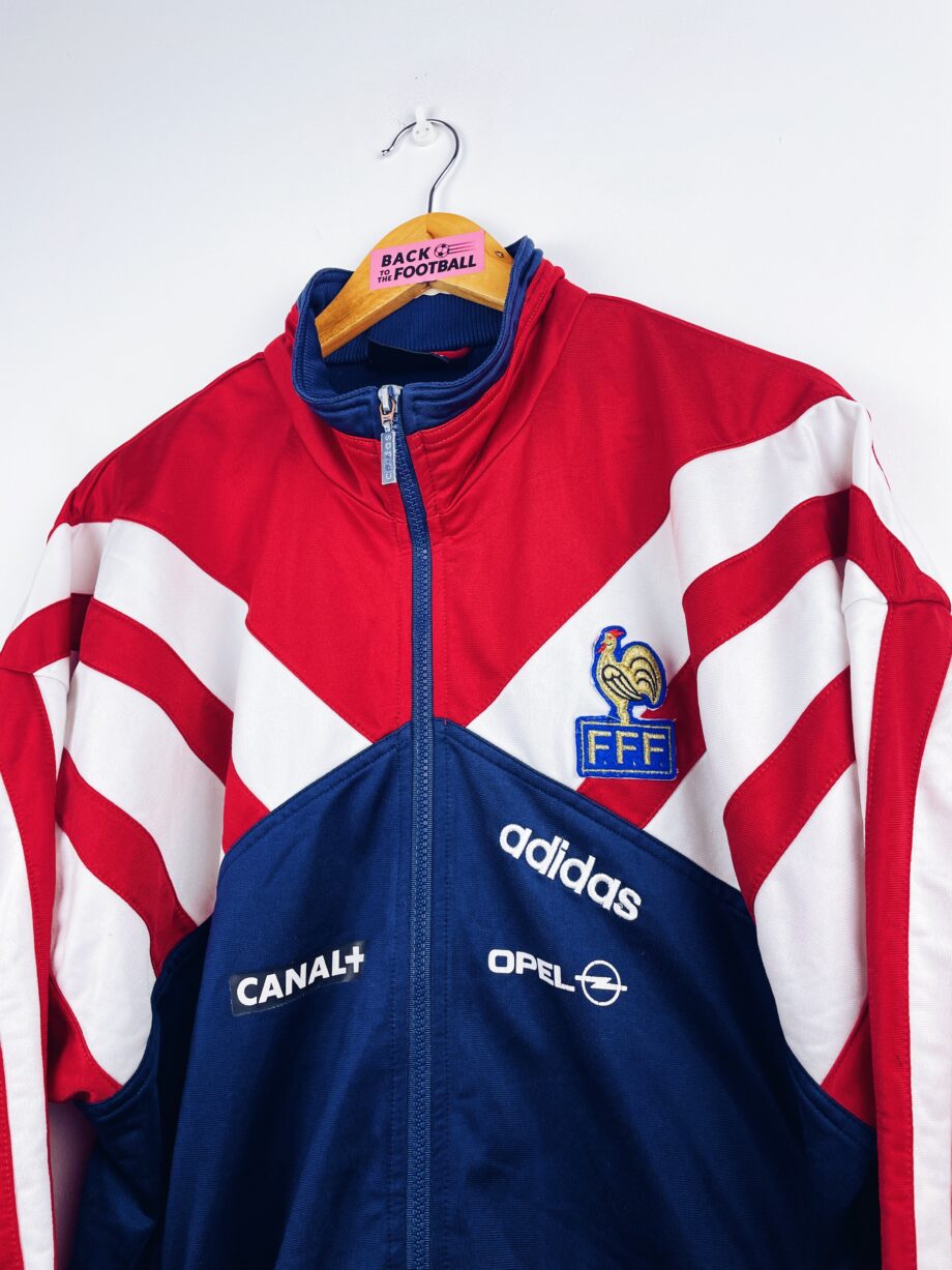 veste vintage de l'équipe de France 1994 issue du stock pro (player issue)